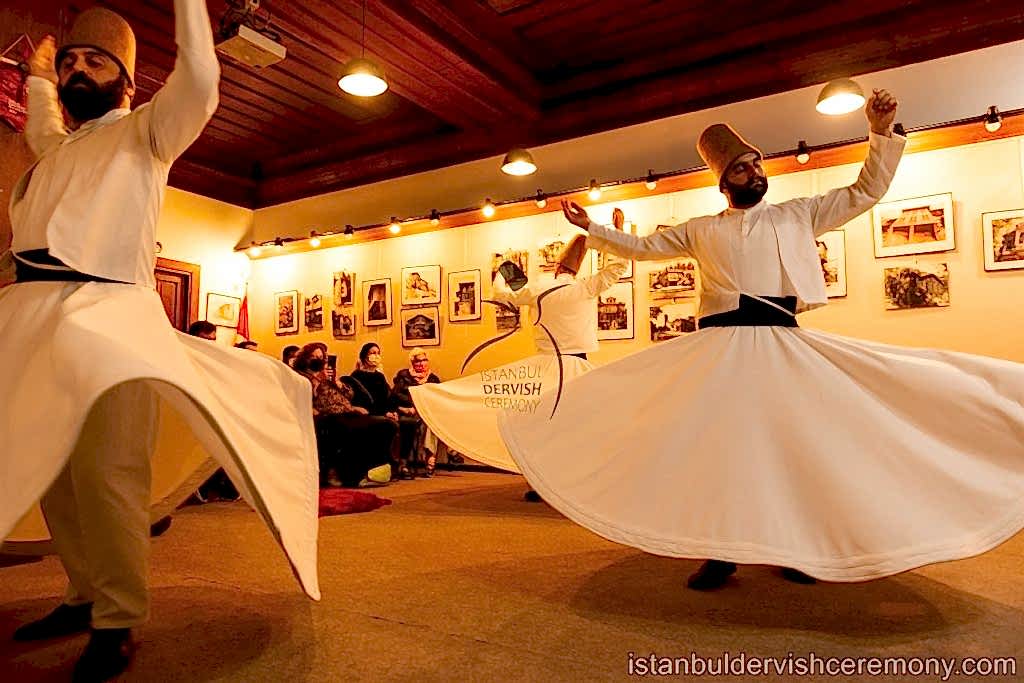 whirling dervish ceremony sufi house sultanahmet istanbul
