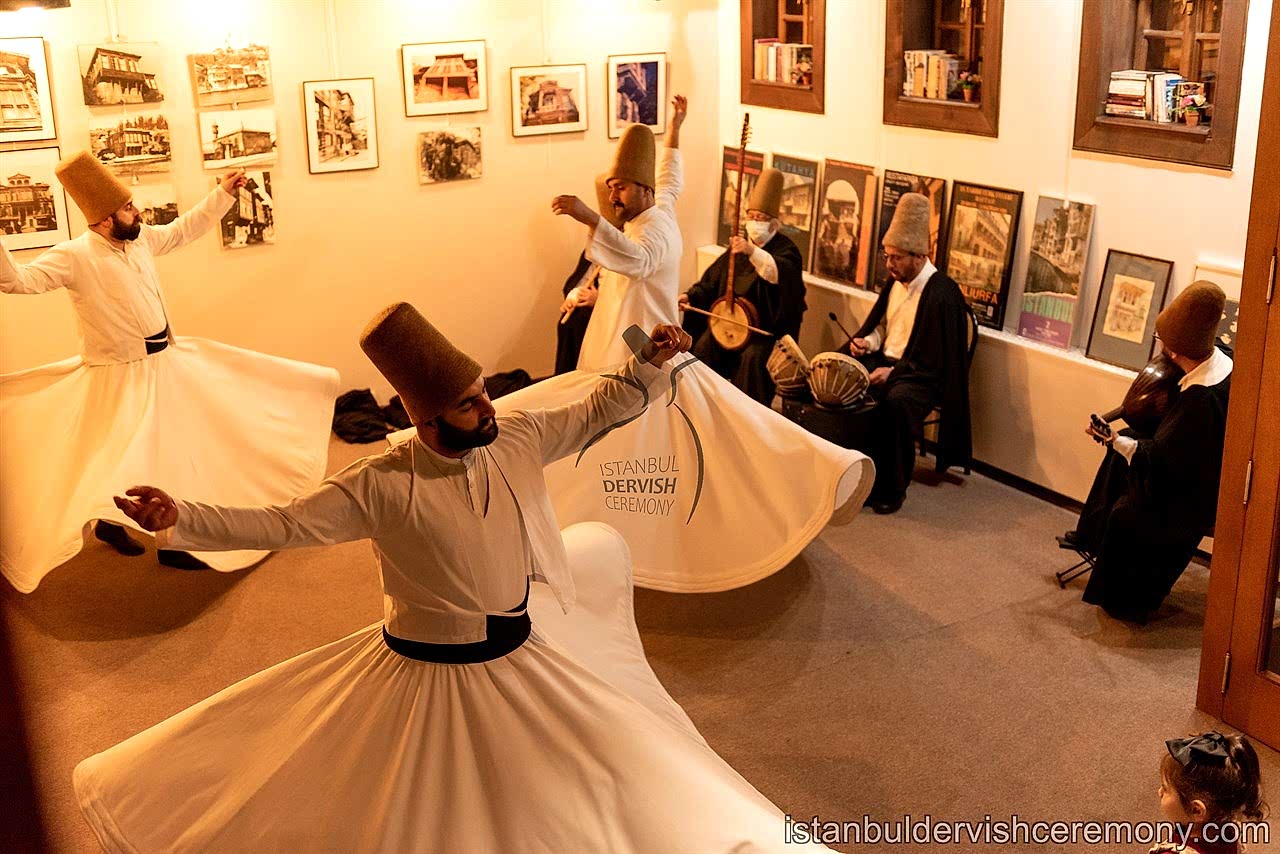 whirling dervish ceremony sufi house sultanahmet istanbul