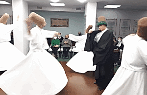 Authentic whirling dervishes in Istanbul