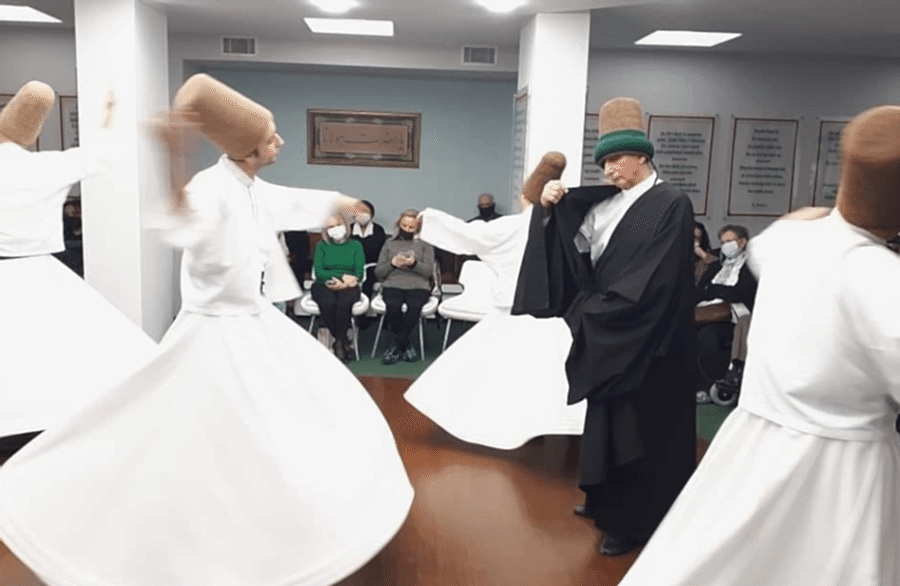 Authentic whirling dervishes in Istanbul